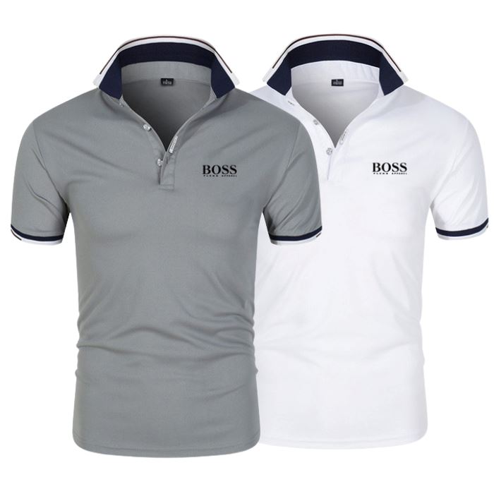 [COMPRE 1 Y RECIBA 2] Kit de 2 Polos Boss Essential