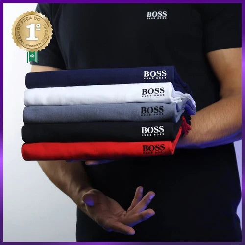 [COMPRE 3 Y RECIBA 5] Kit de 5 Camisetas H. Boss Essential