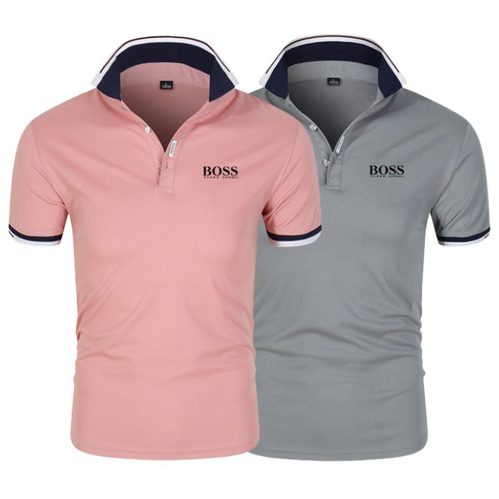 [COMPRE 1 Y RECIBA 2] Kit de 2 Polos Boss Essential