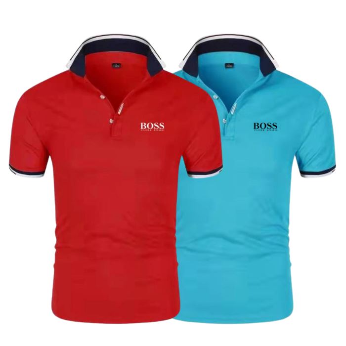 [COMPRE 1 Y RECIBA 2] Kit de 2 Polos Boss Essential