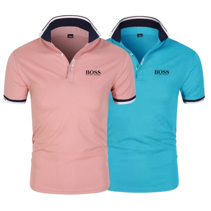 [COMPRE 1 Y RECIBA 2] Kit de 2 Polos Boss Essential