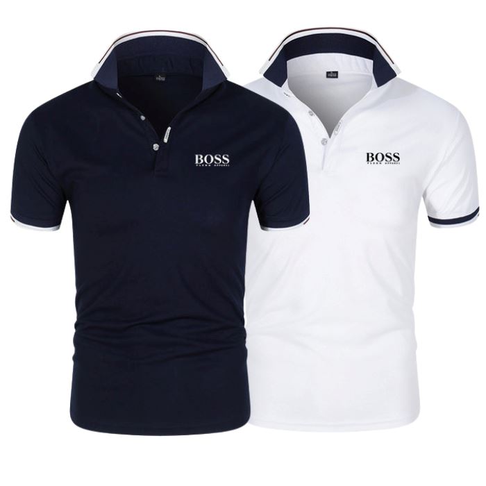 [COMPRE 1 Y RECIBA 2] Kit de 2 Polos Boss Essential